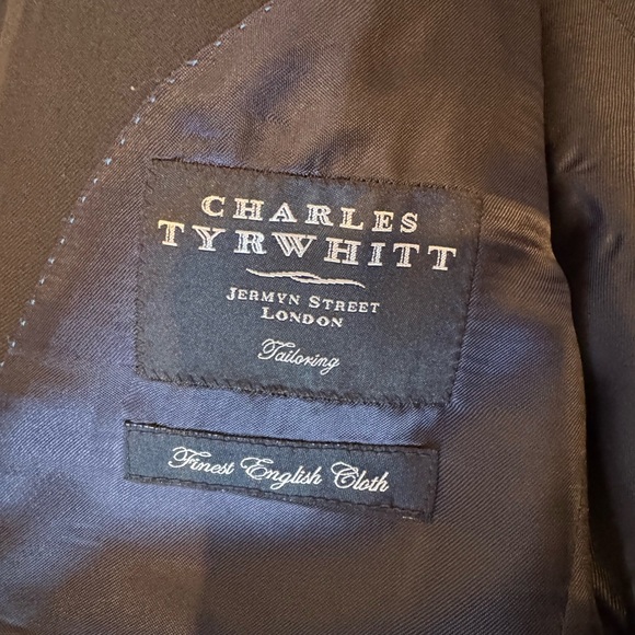 Men’s 3 button wool blazer Charles Tyrwhitt - Picture 5 of 7